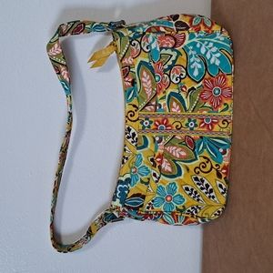 Vintage Vera Bradley purse yellow floral boho